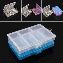 3 Colors 6 Grid PP Fixed  Multipurpose Organizer Container Storage Box Fit for Household Daily / Cosmetic / Jewelry /Tool Parts 2024 - buy cheap