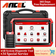 ANCEL DS700 OBD2 Diagnostic Tool All System Scanner ABS Injector IMMO SRS Airbag DPF Reset ECU Coding Automotive Scan Tools 2024 - buy cheap