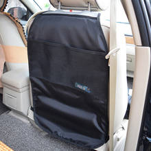 Capa protetora para banco de carro, 65*44cm, proteção para crianças, tapete limpo, protege contra sujeira, bolsas de armazenamento, 1 peça 2024 - compre barato