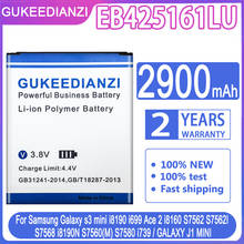 GUKEEDIANZI EB425161LU 2900mAh Battery For Samsung Galaxy S Duos S7562 S7566 S7568 i8160 S7582 S7560 S7580 i8190 i739 i669 2024 - compre barato