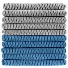 10 pacote de refrigeração toalha absorvente secagem rápida toalhas para esportes workout fitness gym yoga golf pilates viagem acampamento 2024 - compre barato