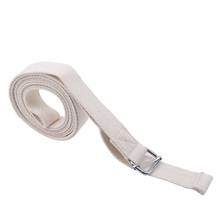 High Quality Sports Belts Adjustable Buckle Flexibility Yoga Training Pull Bands Stretch Yoga Strap Durable Exercise Bands White 2024 - buy cheap