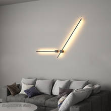 Modern Creative LED Wall Lamp Nordic Living Room Background Wall Light Bedroom Bedside Lamp Home Decor Ceiling Luminaire Fixture 2024 - buy cheap