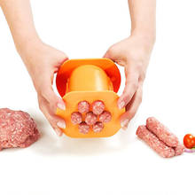 One Press Cevapcici Maker Burger Hot Dog Meat Sausage Kroketten Handmade Kitchen Easy Cooking Gadget 2024 - buy cheap