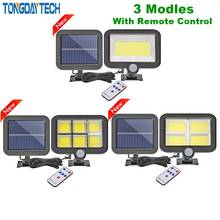 Tongdaytech-luz Solar para exteriores, lámpara con Sensor de movimiento PIR, de pared, impermeable, para decoración de jardín 2024 - compra barato