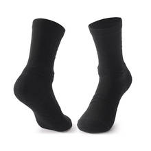 Black White Color Men Sports Socks Thick Towel Bottom Basketball Sock Male Fitness Exercise Wear Athletic Running Socks 2024 - buy cheap