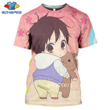 Summ Anime School Babysittes 3D Printed Short Sleeve Harajuku T-shirt Unisex Casual Tee Clothes Streetwear Fashion Men T Shirts 2024 - buy cheap