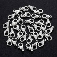 Cierres de langosta para pulseras, collares, ganchos de cierre de cadena, accesorios para la fabricación de joyas, 100 Uds. 2024 - compra barato