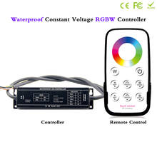 Controlador de tira Led resistente al agua, juego de Control remoto táctil de voltaje constante 5A x 4 canales para luces Led RGBW RGB 24V DC 12V 2024 - compra barato