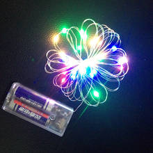 Micro Copper Wire Led Battery Light String Fairy Light Garland Christmas Led Lights luces led Decoration Lights 1M 2M 3M 5M 10M 2024 - buy cheap