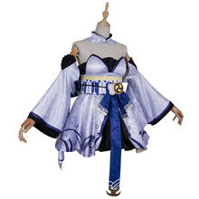 ¡Anime! Azur Lane IJN Inazuma-disfraz de Halloween para mujer, traje para adultos, fiesta de Navidad, disfraces de Lolita 2024 - compra barato