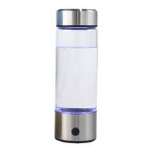 Ionizador de taza de agua rica en hidrógeno de titanio japonés, fabricante/generador de superantioxidantes ORP, botella de calidad de 420ml 2024 - compra barato