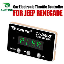 KUNFINE-controlador electrónico de acelerador de coche de carreras, potente elevador para JEEP RENEGADE, piezas de ajuste, accesorio de 11 unidades 2024 - compra barato
