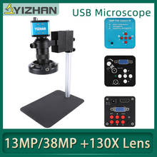 38MP USB Drive Digital Microscope VGA HDMI-compatible Camera 130x Soldering Electron Magnifier Microscope For Electronics 2024 - buy cheap