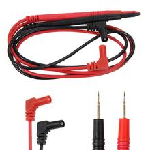 1 Pair 1000V 10A Needle Tip Probe for Universal Digital Multimeter Multi Meter Test Leads Pin Wire Pen Cable 80cm Dropshipping 2024 - купить недорого
