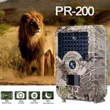 PR200-Cámara de rastreo impermeable para caza, videocámara infrarroja de detección de movimiento, vigilancia de Vida Silvestre, trampas para fotos 2024 - compra barato