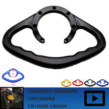 Alça do passageiro para motocicletas, para honda cbr 600 rr, 900 rr, 1000r, r, cbr 600 rr, cbr1000, rr, cb1000r, cb600f 2024 - compre barato