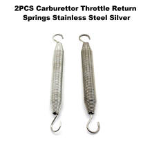 2/pcs Carb Carburettor Throttle Return Spring for Lawn Mower Generator Tractor Fuel Supply System for Carburetor Parts 2024 - buy cheap