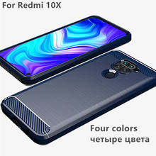 Funda Whyes suave silicona fibra de carbono a prueba de golpes TPU 10X Pro para redmi 10X 5G carcasa de teléfono para Xiaomi Redmi funda ajustada 2024 - compra barato