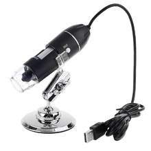 Microscopio Digital 3 en 1, 1600X, compatible con PC tipo C, lupa micro-usb para teléfono USB 2024 - compra barato