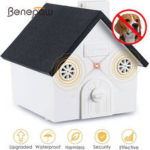 Benepaw Adjustable Anti Barking Device Ultrasonic Stop Barking For Small Medium Large Dogs Waterproof Safe Bark Deterrent 15m 2024 - buy cheap
