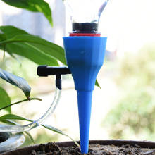 Vaso de flores com sistema de irrigação automática por gotejamento, waterers para plantas, faça você mesmo, pico de gotejamento automático cônico, rega de plantas internas, 1 peça 2024 - compre barato