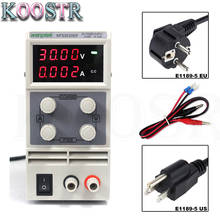 Interruptor digital ajustável, kps3010df 0-30v/0-10a 110v-230v/0.01v/0,1a eu, led, dc, fonte de alimentação, display ma de 4 dígitos 2024 - compre barato