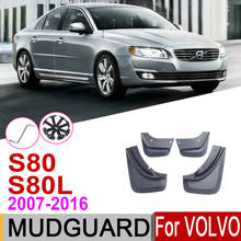 Car Mudflap For Volvo S80 S80L 2016~2007 Fender Mud Guard Flaps Mudguard Accessories 2015 2014 2013 2012 2011 2010 2009 2008 2024 - buy cheap