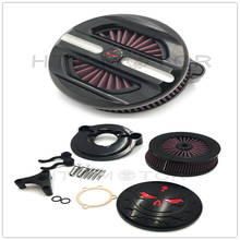 Aftermarket motorcycle parts Skull Air Cleaner Kit For Harley-Davidson 2007-2019 XL Sportster 1200 Iron 883 SuperLow black 2024 - buy cheap