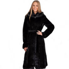 Long Faux Fur Coat Women 2021 Autumn And Winter New Coats Women Hot Sale Black Plus Size Plush Teddy Coat Warm Fur Jacket A189 2024 - buy cheap