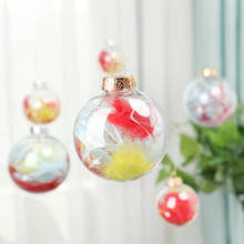 Bolas colgantes de árbol de Navidad para Adornos de árbol de Navidad, ornamento colgante para el hogar, Bola de decoración de Navidad 2020, Bombki Choinkowe 2024 - compra barato
