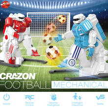 Funny Parent-Child Interaction Kids Toy 2.4G 30MINS Simulation Remote Control Mini Game Battle Football Soccer RC Robot Toy 2024 - buy cheap