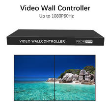 Controlador de parede de vídeo 1 entrada hdmi 4 saída hdmi tv parede controlador suporte 2x1/3x1/4x1/1x2/1x3/1x4 processador de vídeo tv 2024 - compre barato