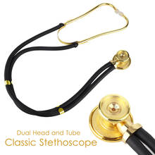Classic Professional Medical Sprague Rappaport Doctor Adult Nurse Cardiology Estetoscopio Dual Head Gilt Clinic Cute Stethoscope 2024 - buy cheap