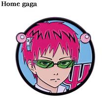 DB342 Homegaga Cartoon Badges Brooches for Men Creative Funny Anime Boy Enamel Pin Backpack Bag Accessories 2024 - buy cheap