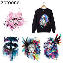 ZOTOONE Iron on Vinyl Heat Transfer Stickers Carton Animal Transfers for Clothing Diy Dog Patches Clothes Appliques N 2024 - buy cheap