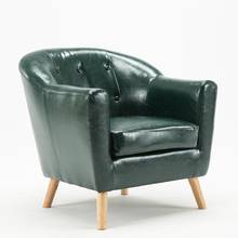 European single leisure sofa chair living room small apartment fabric sofa Nordic cafe restaurant chair 2024 - buy cheap