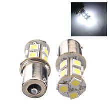 2pcs P21W 1156 BA15S Led Bulbs 5050 13 SMD Led 1073 1093 Interior Light Turn Signal Bulb Tail Lamp Amber White 12V 24V 2024 - buy cheap