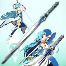 Espada de anime com arma de borracha, brinquedo de espuma para simulação de cosplay, yuuki asuna esclarecidator, fantasia e adereços para adolescentes 2024 - compre barato