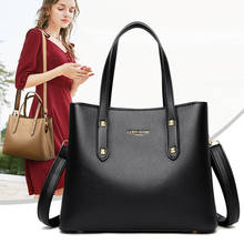 Женская сумка-тоут 2020, дизайнерские роскошные сумки, вместительная классическая сумка-тоут через плечо из искусственной кожи 2024 - купить недорого