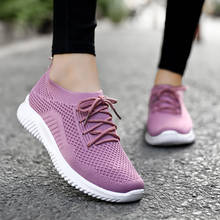 Baideng Fashion Girl Woman Sneakers Sock Lace Up Non-slip Running Shoes Walking Jogging Outdoors Sport Shoes Light Casual Female 2024 - buy cheap