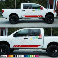 For x2 Decal Vinyl Sticker Side Stripe Kit  Nissan Titan SV Headlight Flare Step LED 2024 - buy cheap