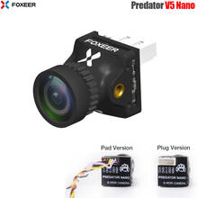 Foxeer Predator V5 Nano full Case FPV 1000TVL Camera Switchable Super WDR OSD 4ms Latency Upgraded for RC FPV Racing Drone 2024 - buy cheap