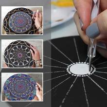 37/40pcs Mandala Dotting Pen Handwork Tools Set for Rock Painting with Stencils Template Brush Paint Tray 2024 - buy cheap