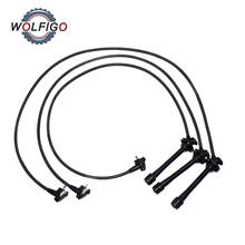 WOLFIGO 3 Pcs Ignition Cable Spark Plug Wire 151358381008 For Toyota Camry Sienna Avalon Solara Lexus ES300 3.0L 1996-2003 2024 - buy cheap