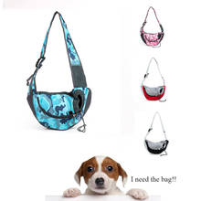 Bolsa de carregar cachorros de alta qualidade, bolsa de ombro para viagem ao ar livre, bolsa de malha oxford simples, bolsa de mão para sling s/m 2024 - compre barato