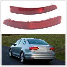 Refletor decorativo de canto traseiro para carro, 2 peças para vw jetta 2015 2016 2017 2018 com luz falsa 2024 - compre barato