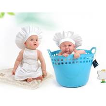 Delantal de bebé, disfraz de Chef, utilería para fotografía de bebé, Unisex, 100 días 2024 - compra barato
