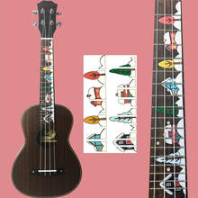 Сделай сам стикер для гитары наклейки на шею для электроакустической гитары снег и наклейка с изображением леса для гитары ra 2024 - купить недорого