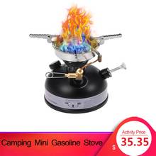 Camping Mini Gasoline Stove Outdoor Cookware Portable Outdoor Liquid Fuel Alcohol Diesel Oil Stove for Hiking Hunting Emergency 2024 - buy cheap